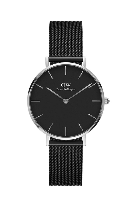 Daniel Wellington zegarek Petite 32 Ashfield damski kolor srebrny - zdjęcie produktu nr 1