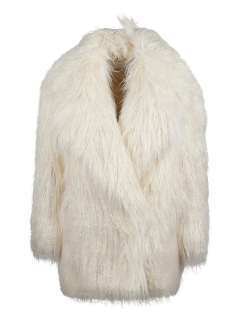 The Frankie Shop Liza faux fur coat - White - zdjęcie produktu nr 1