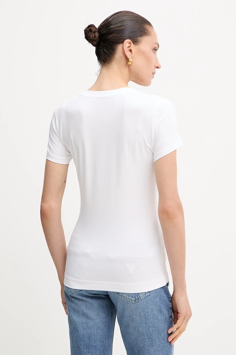 Guess t-shirt damski kolor biały W5YI05 J1314 - zdjęcie produktu nr 2