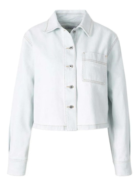 Off-White button stripes jacket - Blue - zdjęcie produktu nr 1