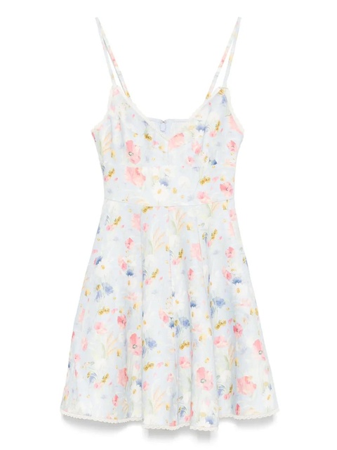 ZIMMERMANN Lucky Picnic mini dress - Blue - zdjęcie produktu nr 1