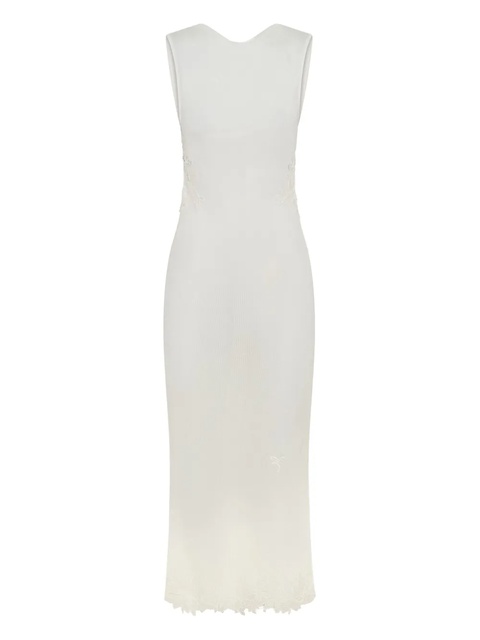 Christopher Esber lace-insert midi dress - White - zdjęcie produktu nr 1