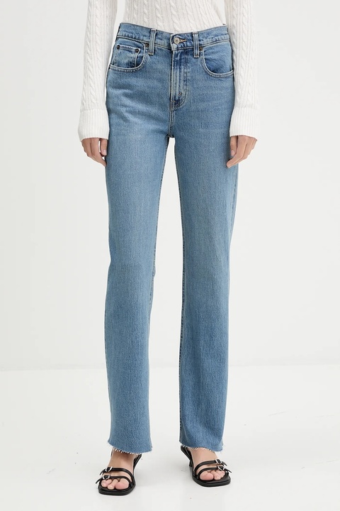 Abercrombie & Fitch jeansy damskie high waist KI155-5696-278 - zdjęcie produktu nr 1