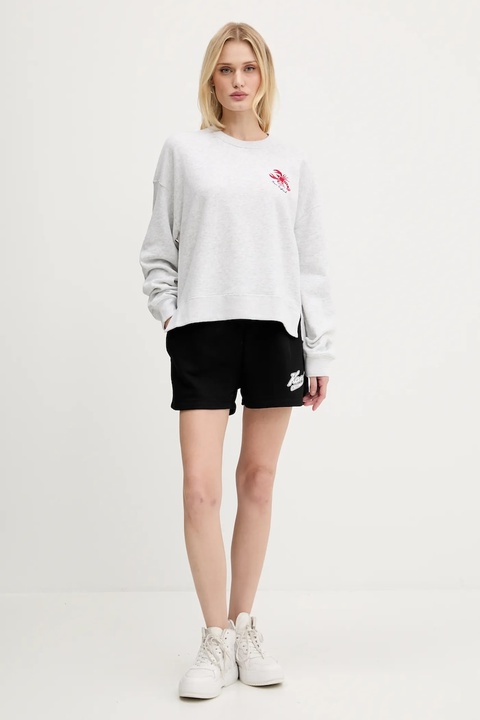 Hollister Co. bluza damska kolor szary melanżowa KI352-5148 - zdjęcie produktu nr 2