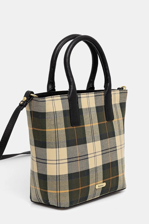 Barbour torebka kolor żółty LBA0506 - zdjęcie produktu nr 2