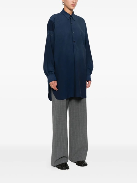 Maison Margiela Long-sleeved Shirt - Blue - zdjęcie produktu nr 1