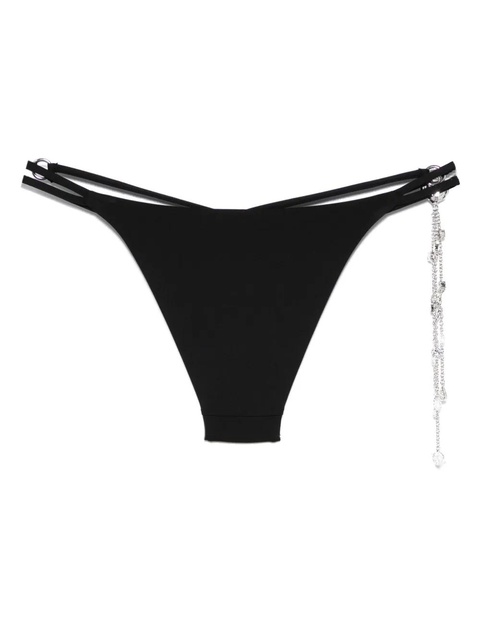 Blumarine floral-charm bikini bottom - Black - zdjęcie produktu nr 2