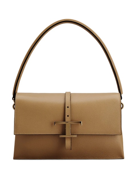 Tod's mini T-buckle flap bag - Brown - zdjęcie produktu nr 1