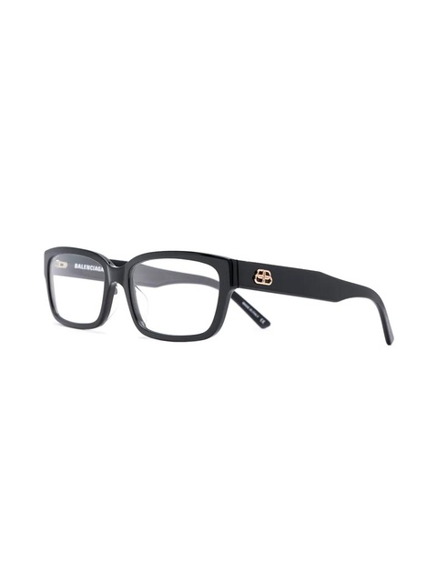 Balenciaga Eyewear rectangular frame glasses - Black - zdjęcie produktu nr 2
