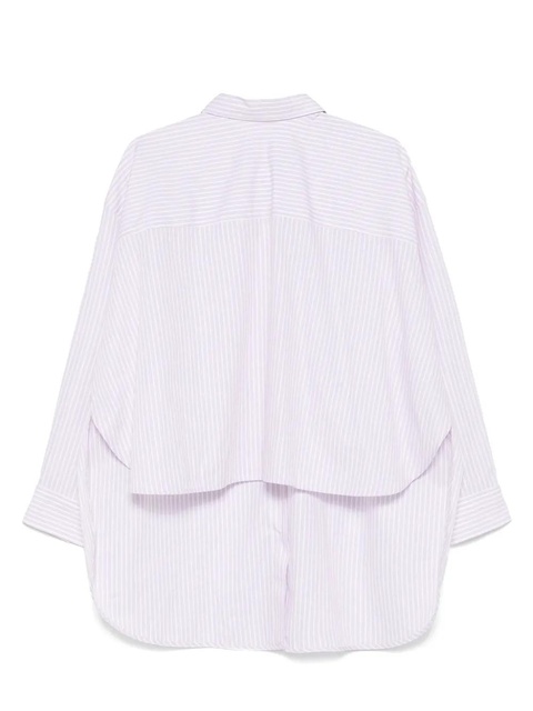 Victoria Beckham striped shirt - Purple - zdjęcie produktu nr 1