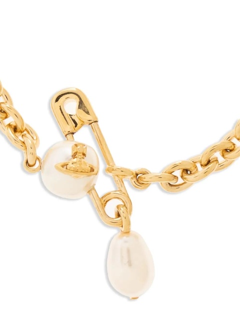 Vivienne Westwood logo-engraved bracelet - Gold - zdjęcie produktu nr 2