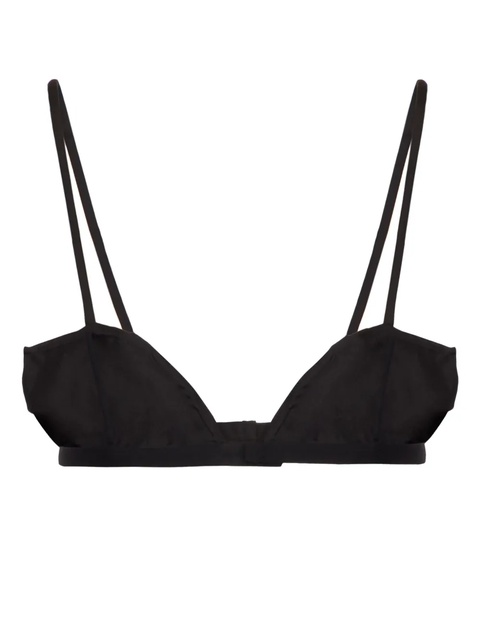 Valentino Garavani Crepe Couture bow-embellished bralette - Black - zdjęcie produktu nr 2