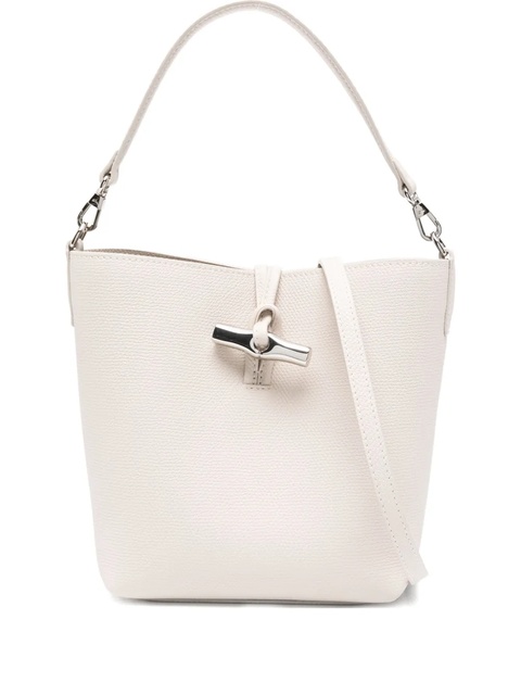Longchamp Le Roseau clasp-detail bucket bag - Neutrals - zdjęcie produktu nr 1