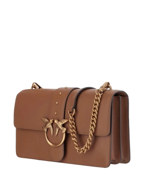 PINKO Love One chain-strap shoulder bag - Brown - zdjęcie produktu nr 1
