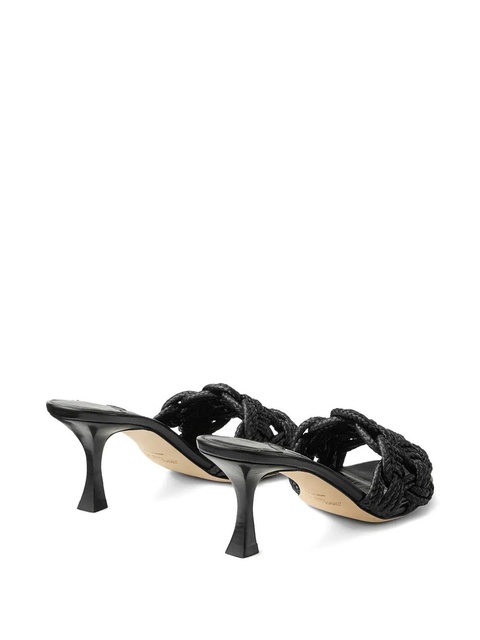 Jimmy Choo 70mm Chara mules - Black - zdjęcie produktu nr 2