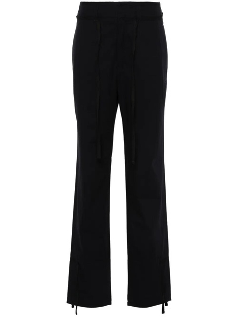 LEMAIRE cotton straight trousers - Blue - zdjęcie produktu nr 1