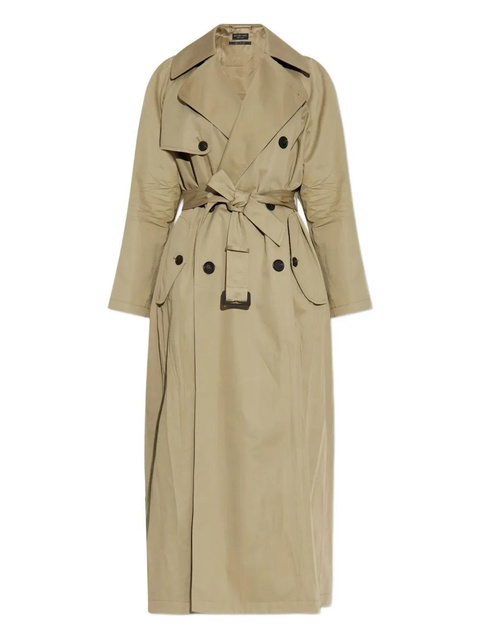 Balenciaga belted double-breasted trench coat - Neutrals - zdjęcie produktu nr 1