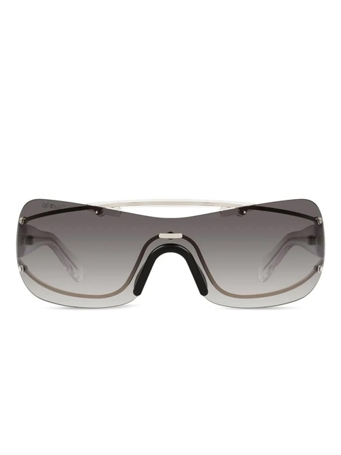 Off-White shield-frame sunglasses - Silver - zdjęcie produktu nr 1