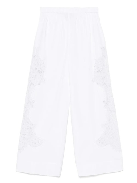 Essentiel Antwerp lace-detailed trousers - White - zdjęcie produktu nr 2