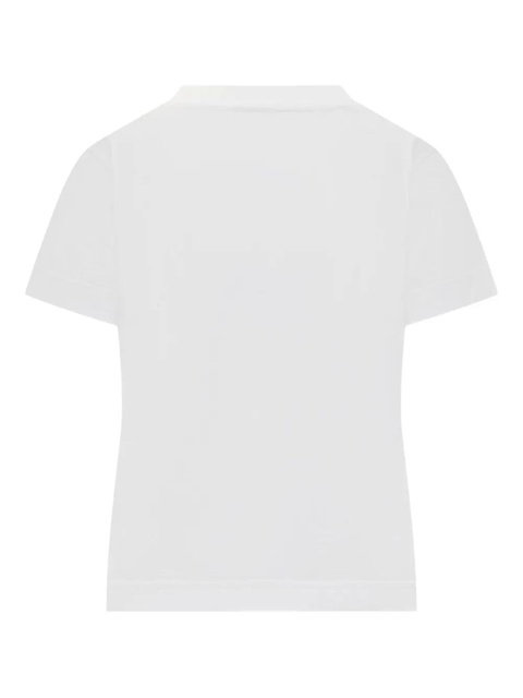 Givenchy logo-embroidered T-shirt - White - zdjęcie produktu nr 2