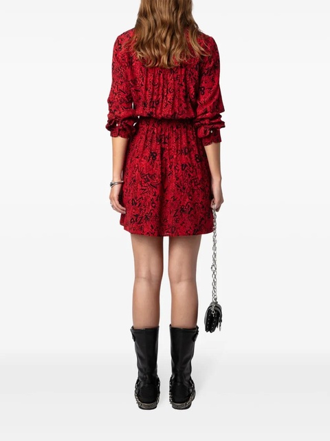 Zadig&Voltaire Refla minidress - Red - zdjęcie produktu nr 2