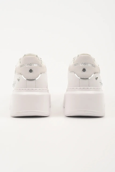 Karl Lagerfeld sneakersy skórzane ANAKAPRI damskie kolor biały KL63528 - zdjęcie produktu nr 2