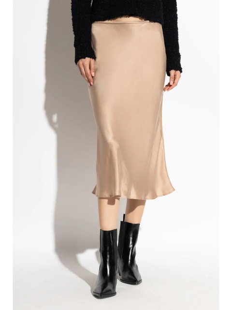 Blumarine bias-cut silk shirt - Neutrals - zdjęcie produktu nr 2