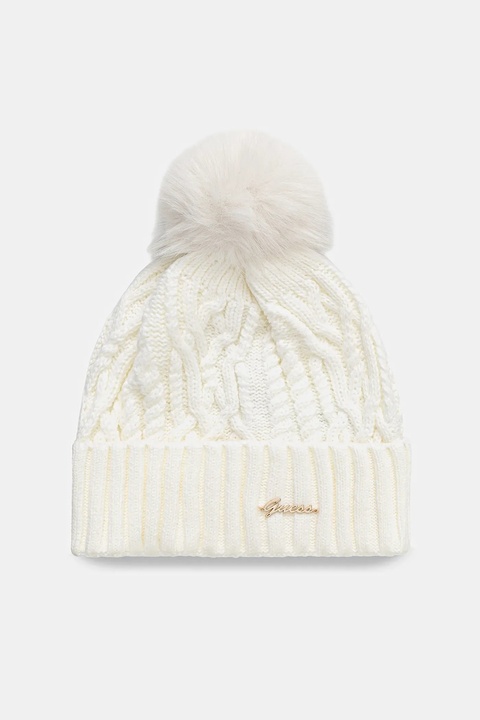 Guess czapka KENDRA kolor beżowy W5BZ15 Z3362 - zdjęcie produktu nr 1