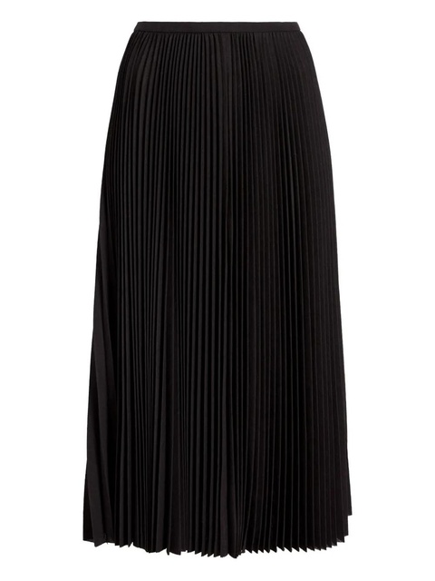 Proenza Schouler straight-waistband midi pleated skirt - Brown - zdjęcie produktu nr 1
