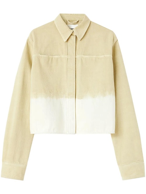Jil Sander gradient-effect denim shirt - Neutrals - zdjęcie produktu nr 1