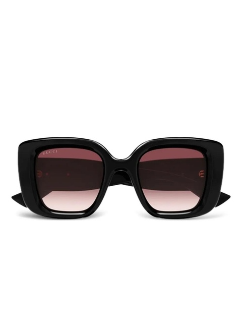 Gucci Eyewear square-frame sunglasses - Black - zdjęcie produktu nr 1
