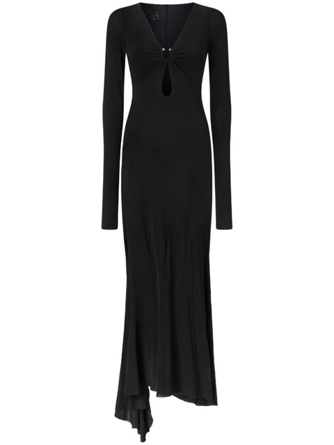 PINKO hardware-detailed maxi dress - Black - zdjęcie produktu nr 1