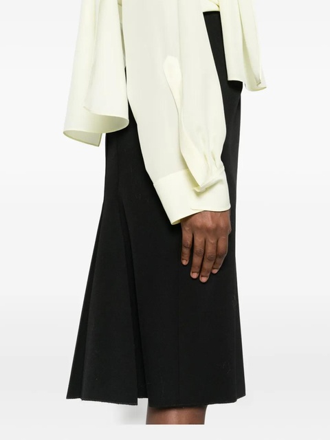 Marni asymmetric midi skirt - Black - zdjęcie produktu nr 2