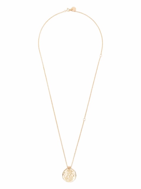 Maje Zodiac medal necklace - Gold - zdjęcie produktu nr 2