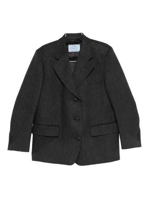 Prada single-breasted blazer - Grey - zdjęcie produktu nr 1