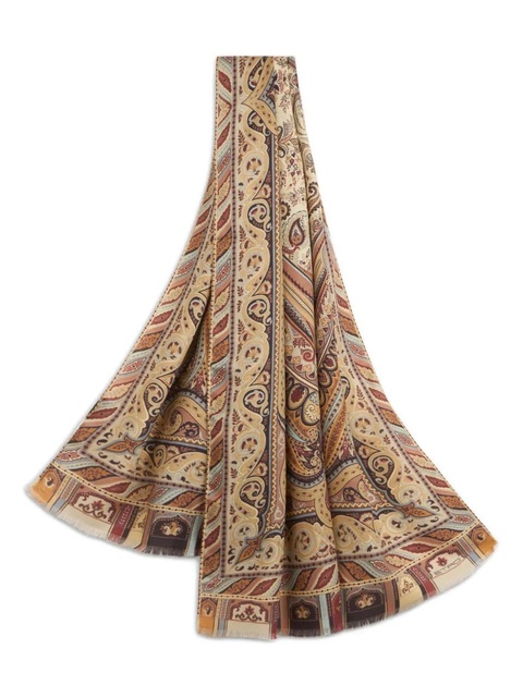 ETRO paisley-print scarf - Brown - zdjęcie produktu nr 2