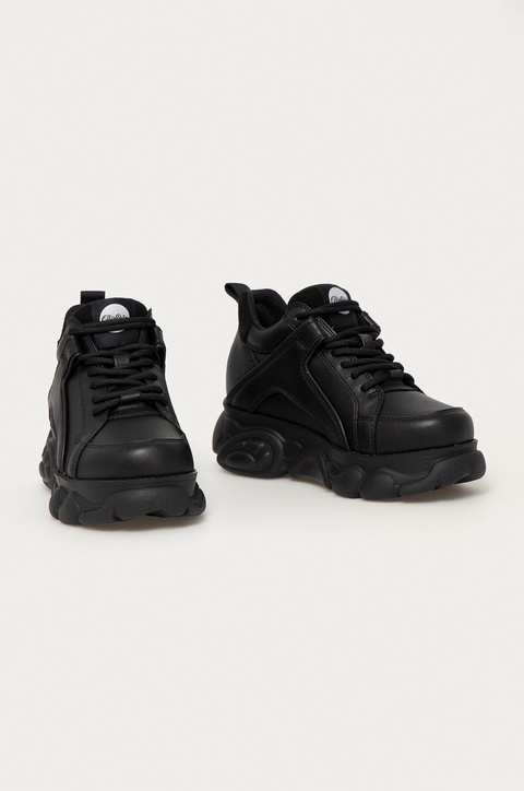 Buffalo Buty Cld Corin 1630394 kolor czarny na platformie - zdjęcie produktu nr 2