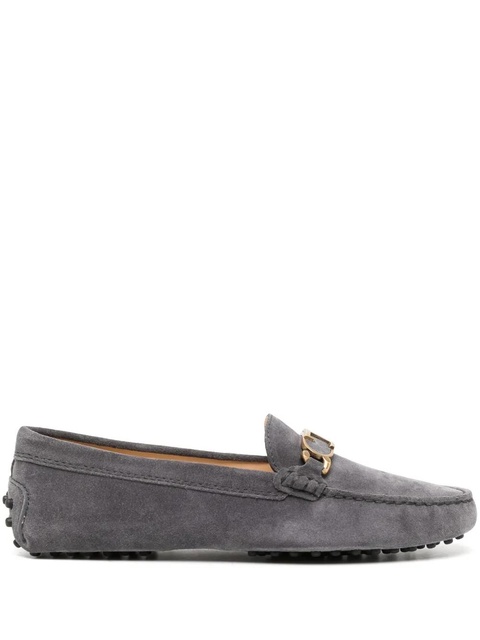 Tod's Gommino suede loafers - Grey - zdjęcie produktu nr 1