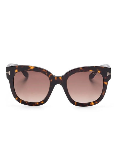 TOM FORD Eyewear Beatrix sunglasses - Brown - zdjęcie produktu nr 1