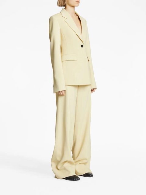 Proenza Schouler cinched single-breasted blazer - Yellow - zdjęcie produktu nr 2