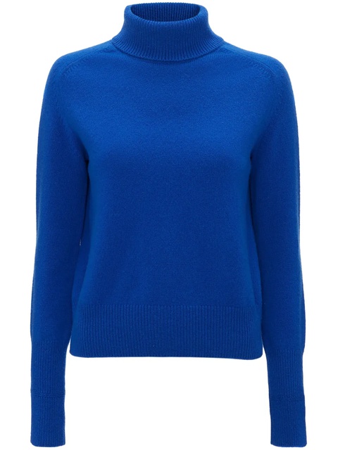Victoria Beckham full-neck wool jumper - Blue - zdjęcie produktu nr 1