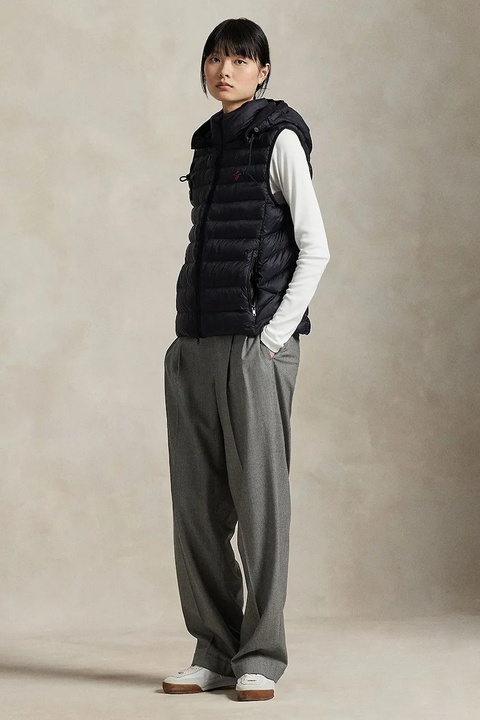 Polo Ralph Lauren bezrękawnik damski kolor czarny zimowy 211958935 - zdjęcie produktu nr 2