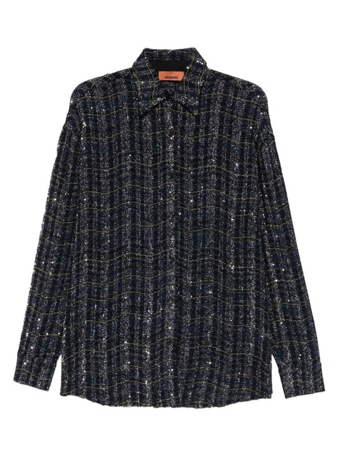 Missoni sequin shirt - Blue - zdjęcie produktu nr 1