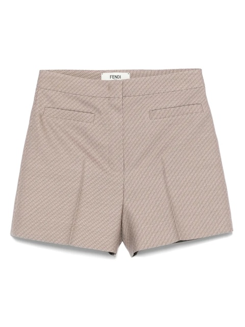 FENDI FF-pattern shorts - Pink - zdjęcie produktu nr 1