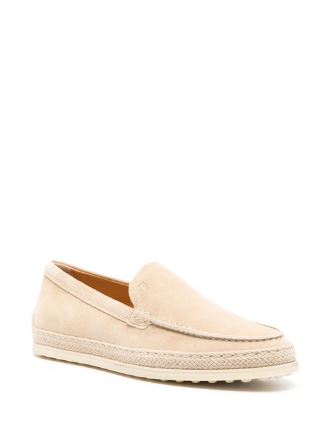 Tod's slip-on suede loafers - Brown - zdjęcie produktu nr 2