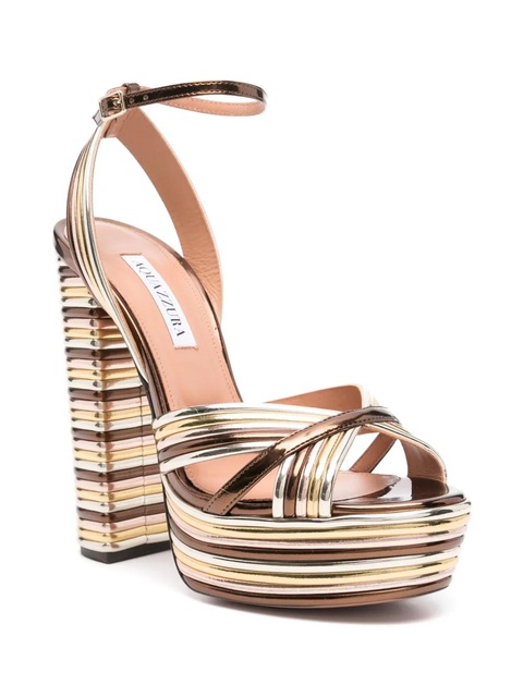 Aquazzura 140mm Sundance sandals - Brown - zdjęcie produktu nr 2
