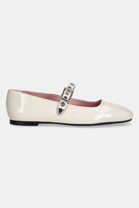 Pretty Ballerinas baleriny skórzane Camille kolor beżowy 52211_A - zdjęcie produktu nr 2
