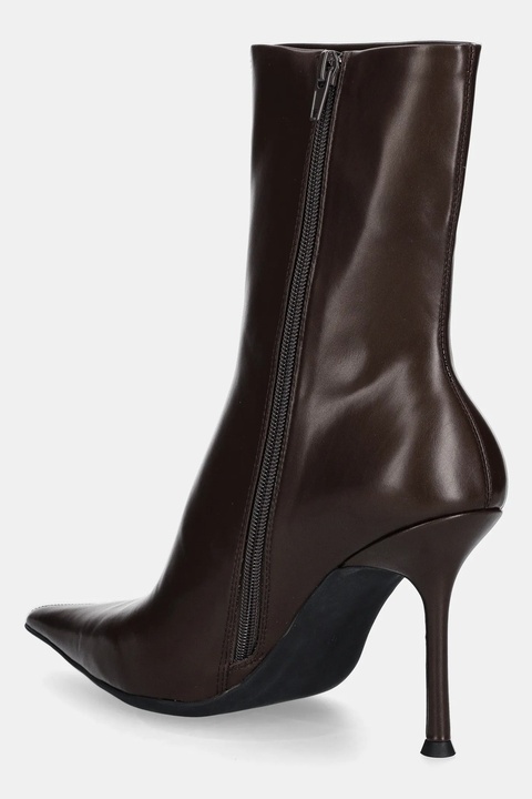 Jeffrey Campbell botki Daring-2 damskie kolor brązowy na szpilce JC-1236-10-14 - zdjęcie produktu nr 2