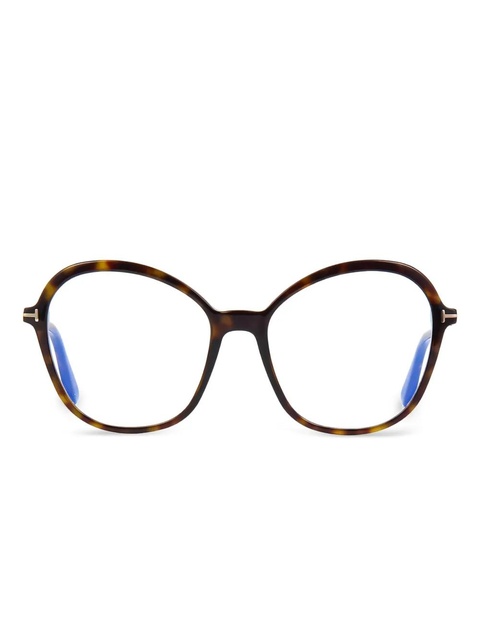 TOM FORD Eyewear cat-eye full-rim glasses - Brown - zdjęcie produktu nr 1