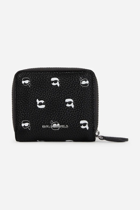 Karl Lagerfeld portfel damski kolor czarny A2W32037 - zdjęcie produktu nr 1